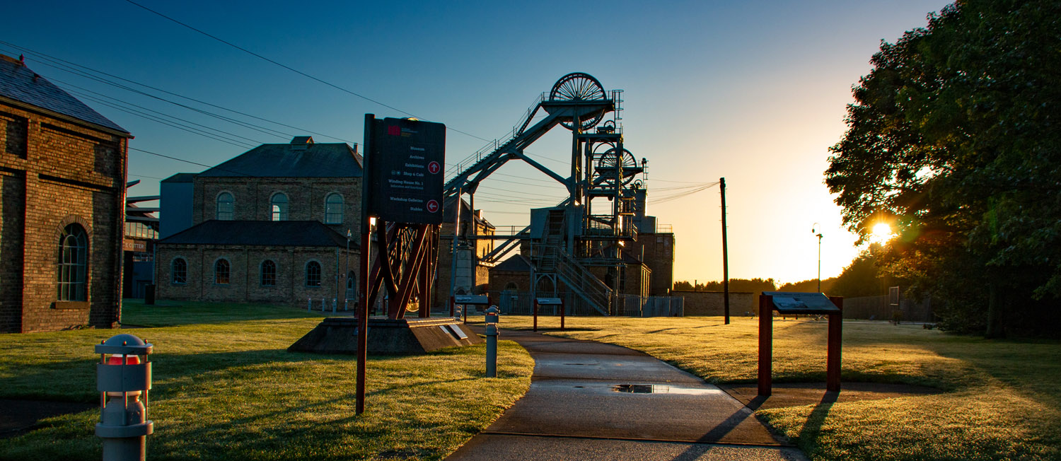 Image of pithead in south east northumberland